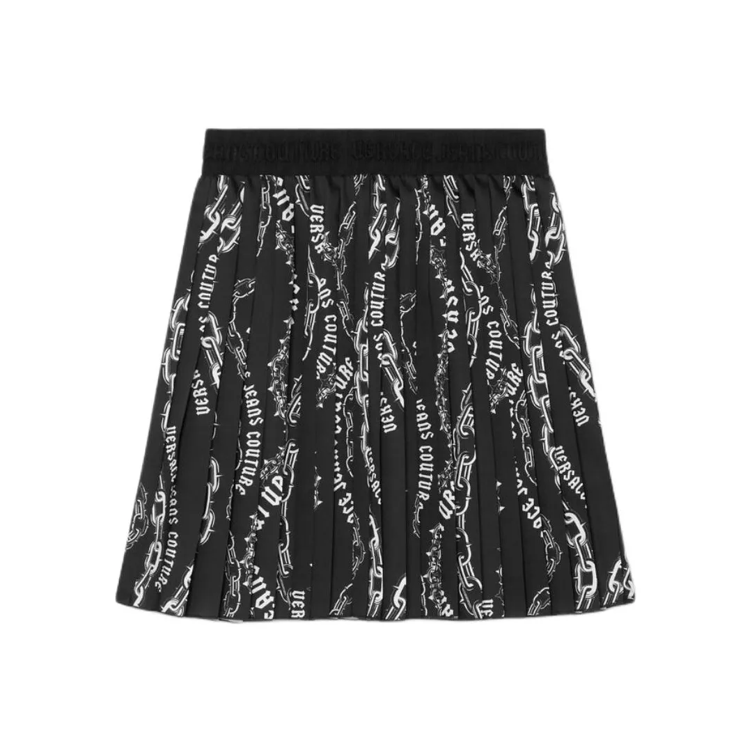 VERSACE JEANS COUTURE Chain Print Skirt
