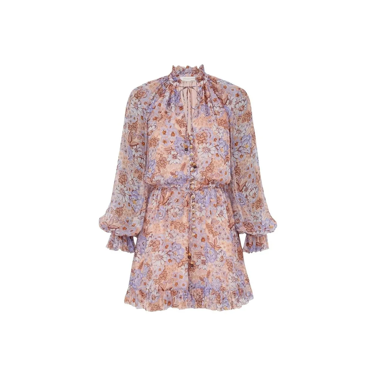 Zimmermann SS25 Комбинезон Женский Фиолетовый