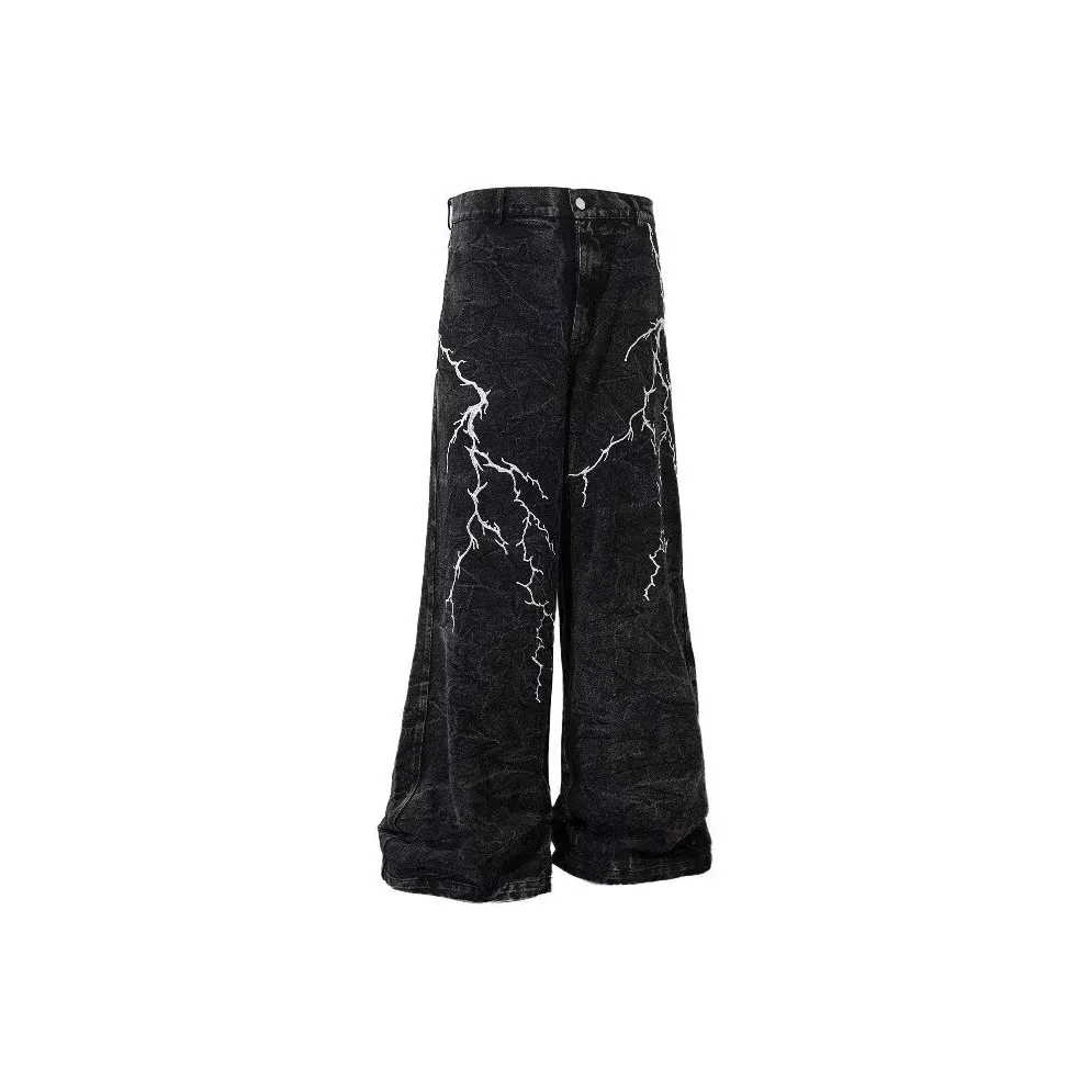 ZYKY Jeans Unisex Black