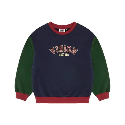 Vision Street Wear Темно-синий Kids Свитшоты
