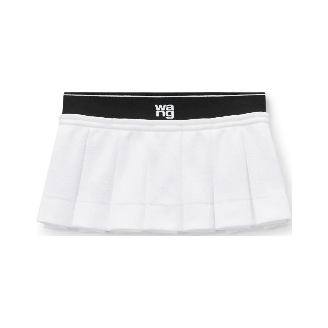 Alexander Wang Logo waistband Pleated Mini Skirt