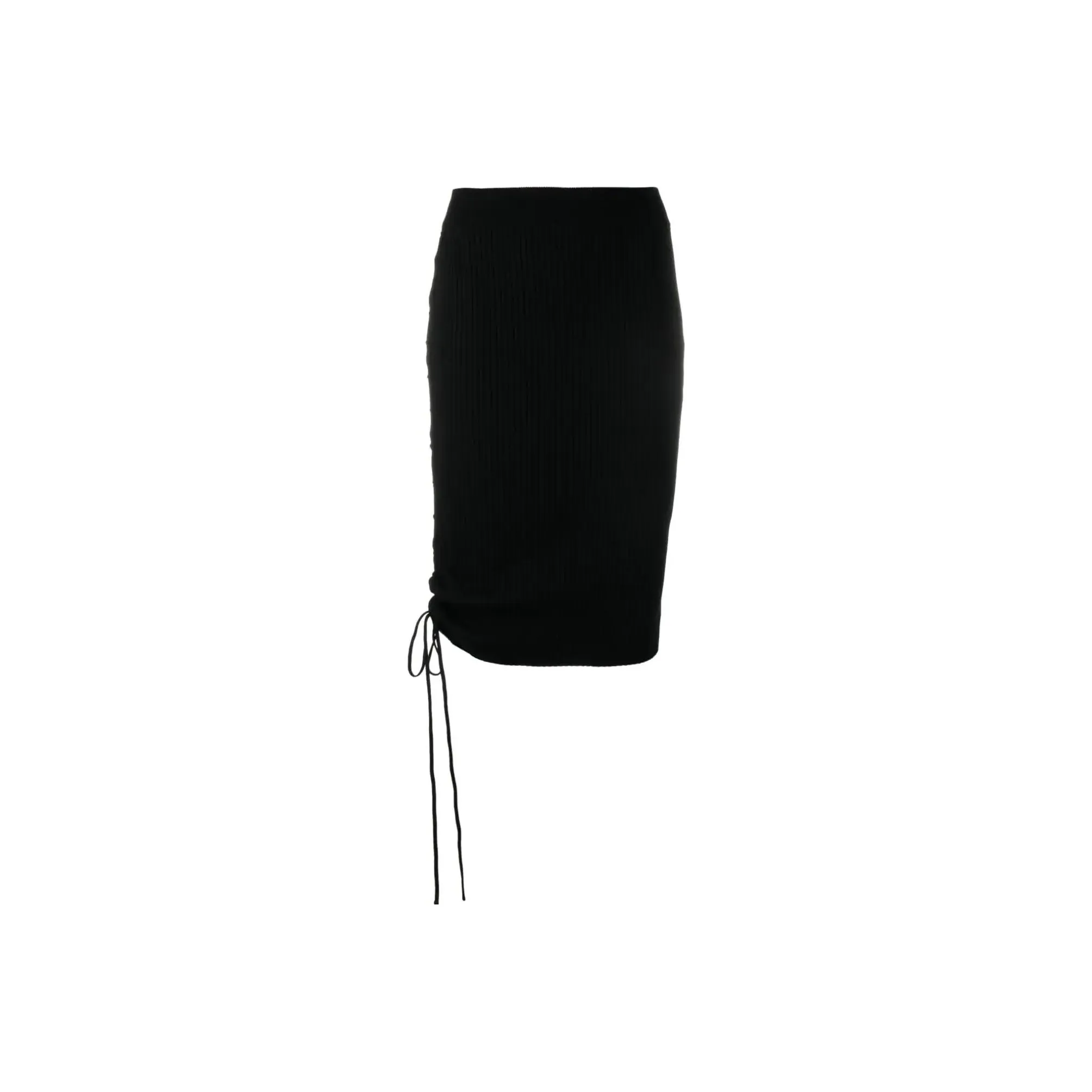 OFF WHITE Vanise Lace Up Detailed High Waist Skirt