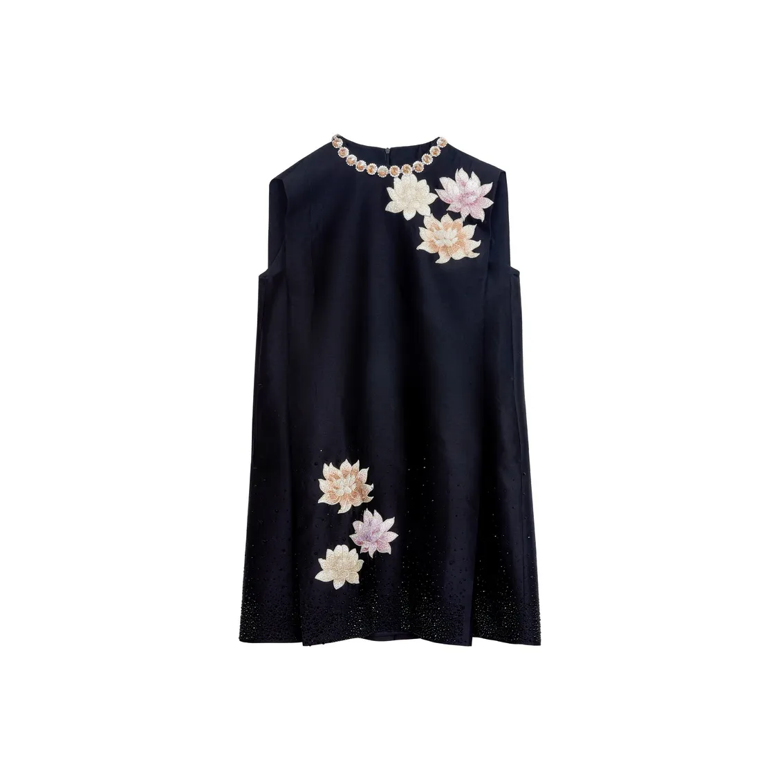 TCH Без рукавов Платье Женское Черное