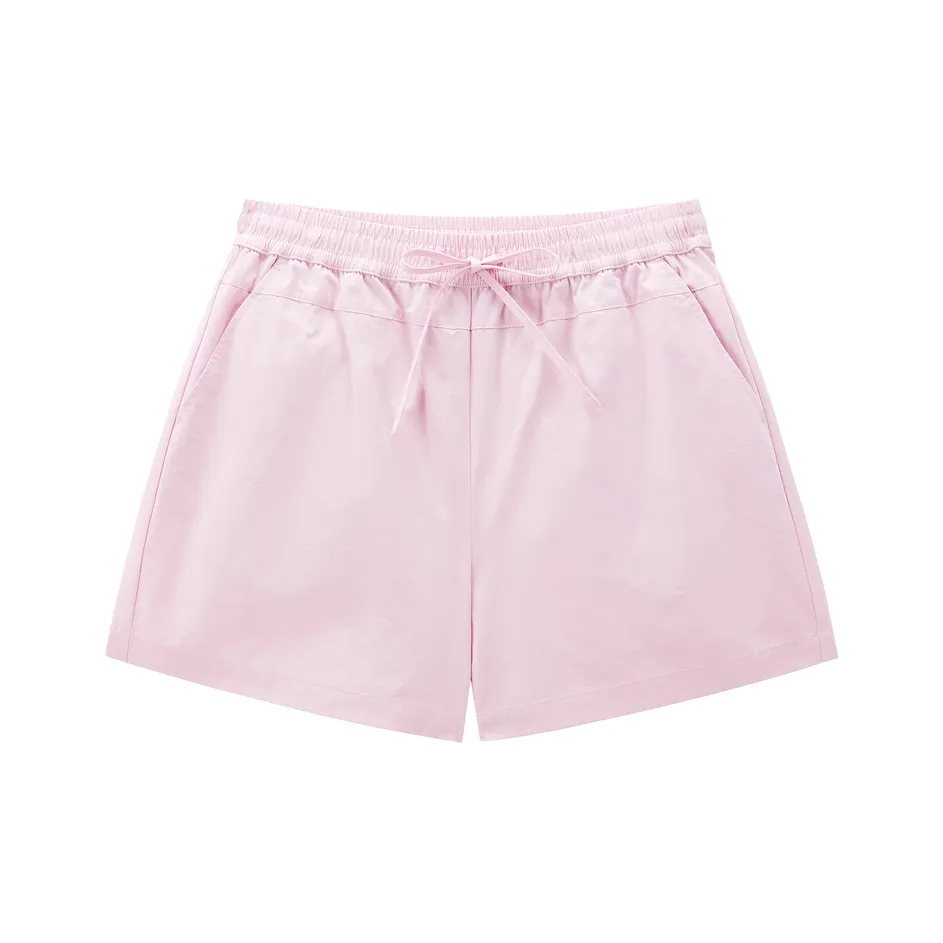 PEACEBIRD Повседневные шорты женские розовые