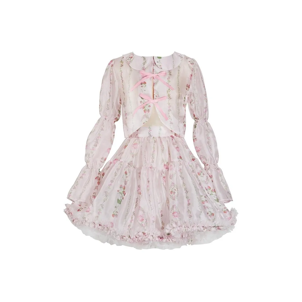 CALLRINDUCK Two Piece Skirt Sets Women's Clothing Sets Pink