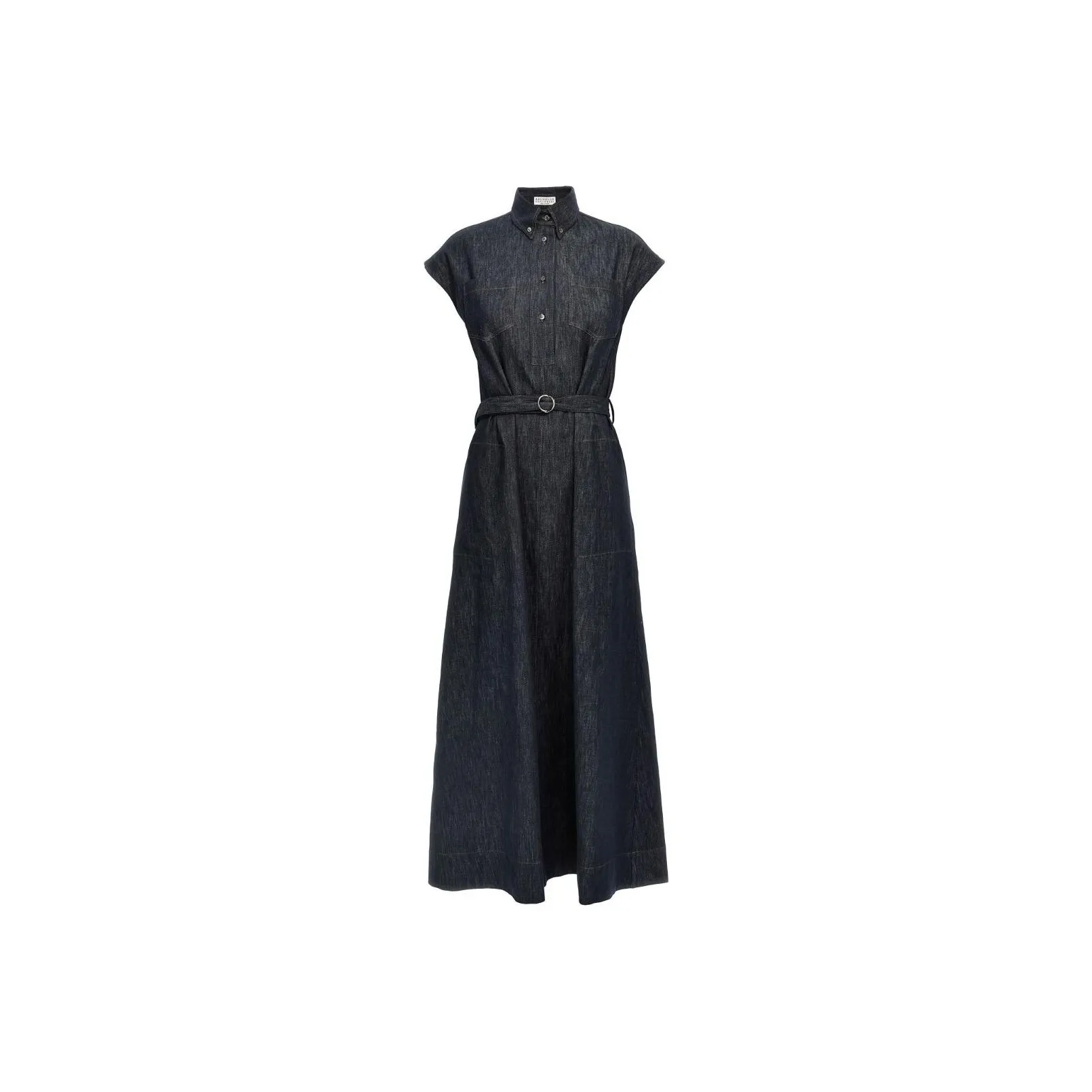 Brunello Cucinelli Sleeveless Dresses Women's Gray