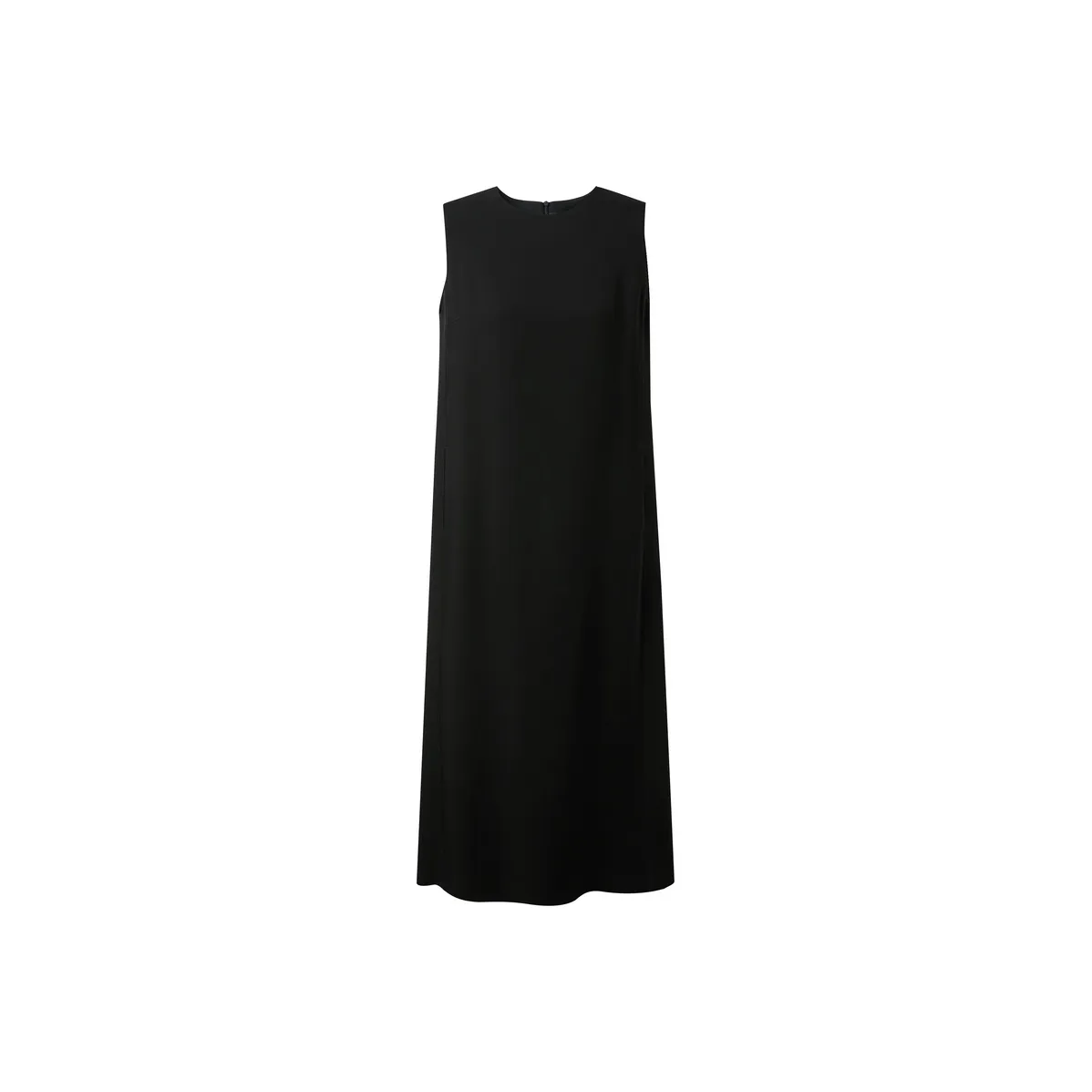 3COLOUR Без рукавов Платье Женское Классическое Черное