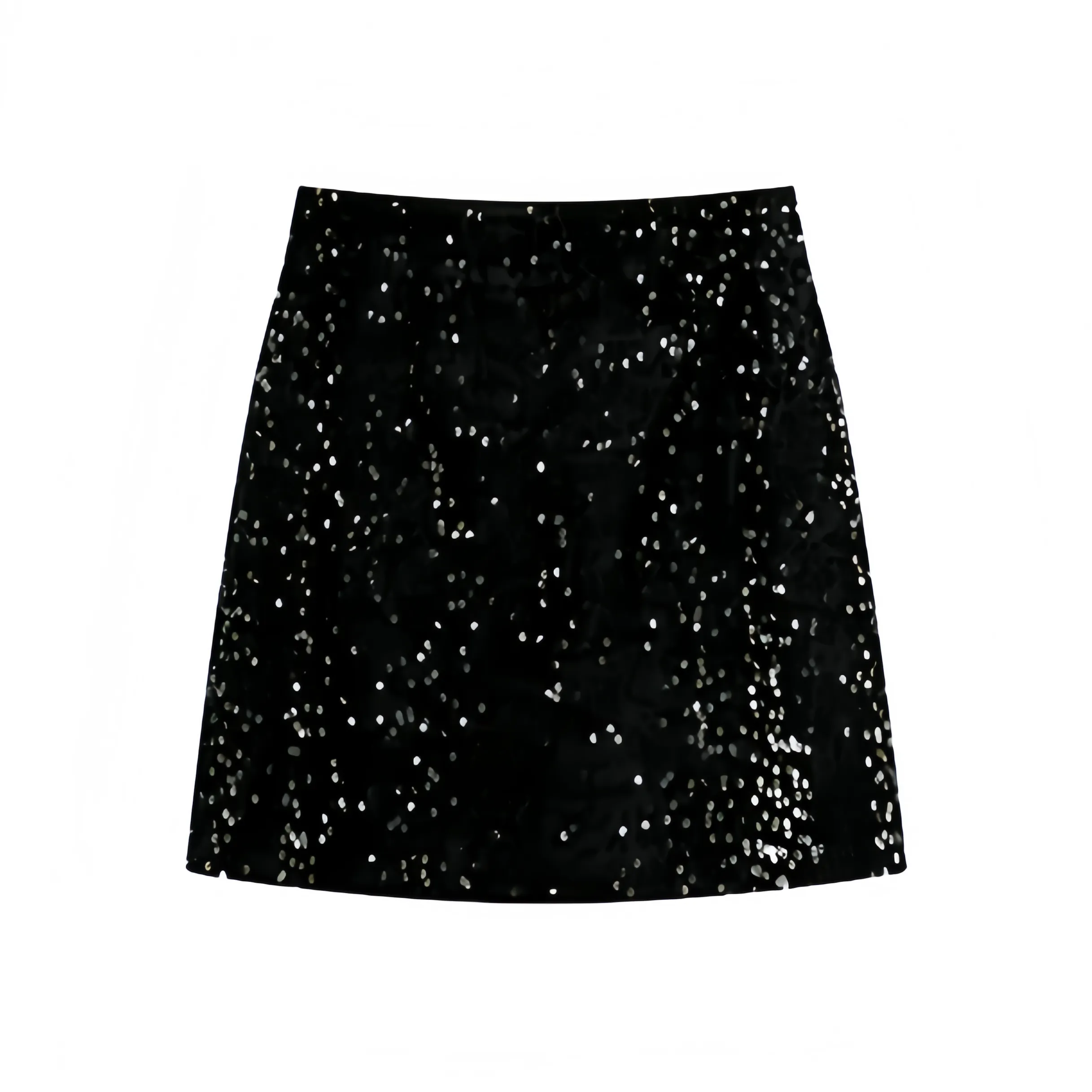 Mu Qingqing Повседневные короткие юбки Женские Черный