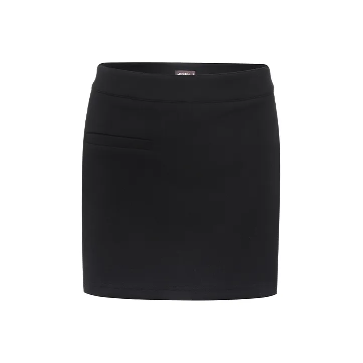 Ariseism Черная Мини Юбка Женская Повседневная Короткая Юбка