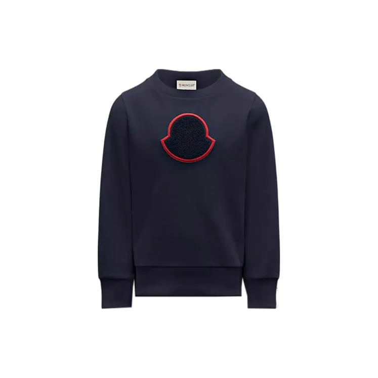 Moncler SS22 Толстовка Детская Синяя