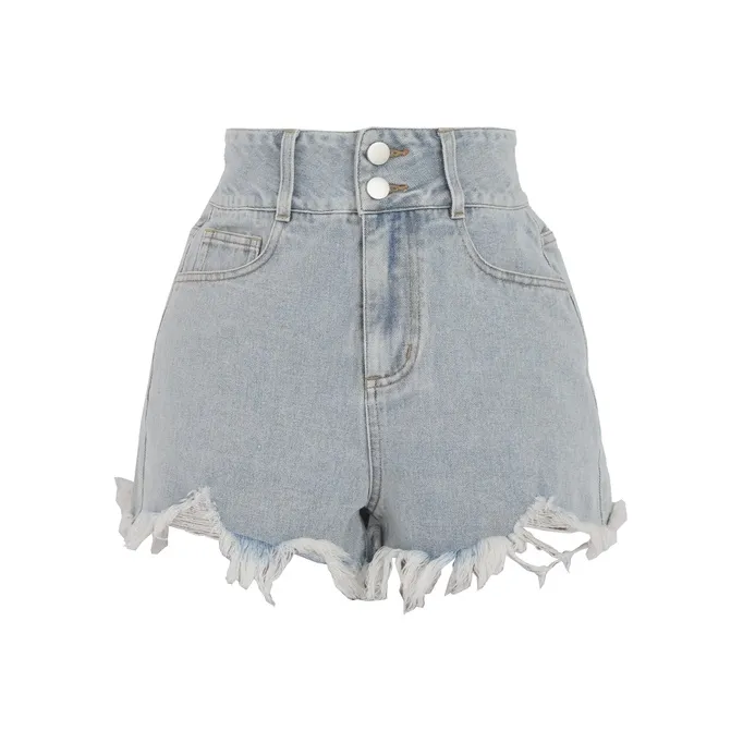 Snbl Синие Женские Джинсовые Шорты