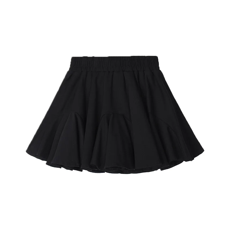 BETTY BOOP Half Length Casual Short Skirts Women's Eco Friendly Black