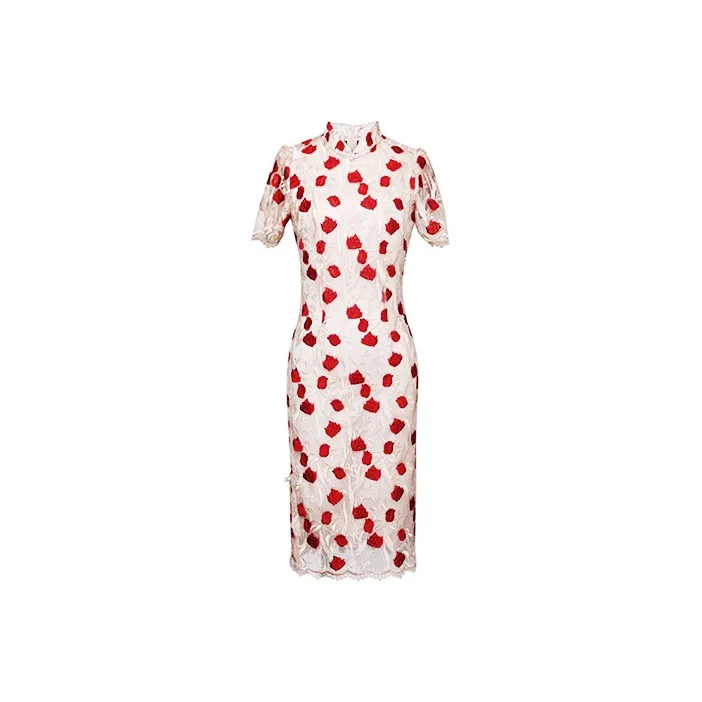 JINYE ORIENTAL Cheongsam Women's Champagne