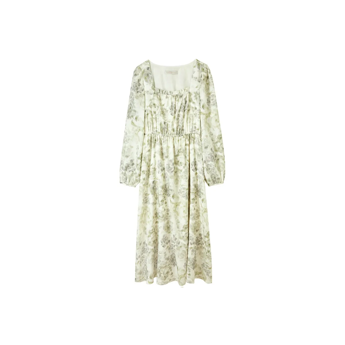 SENTUBILA Long Sleeved Dress Women's Papaya