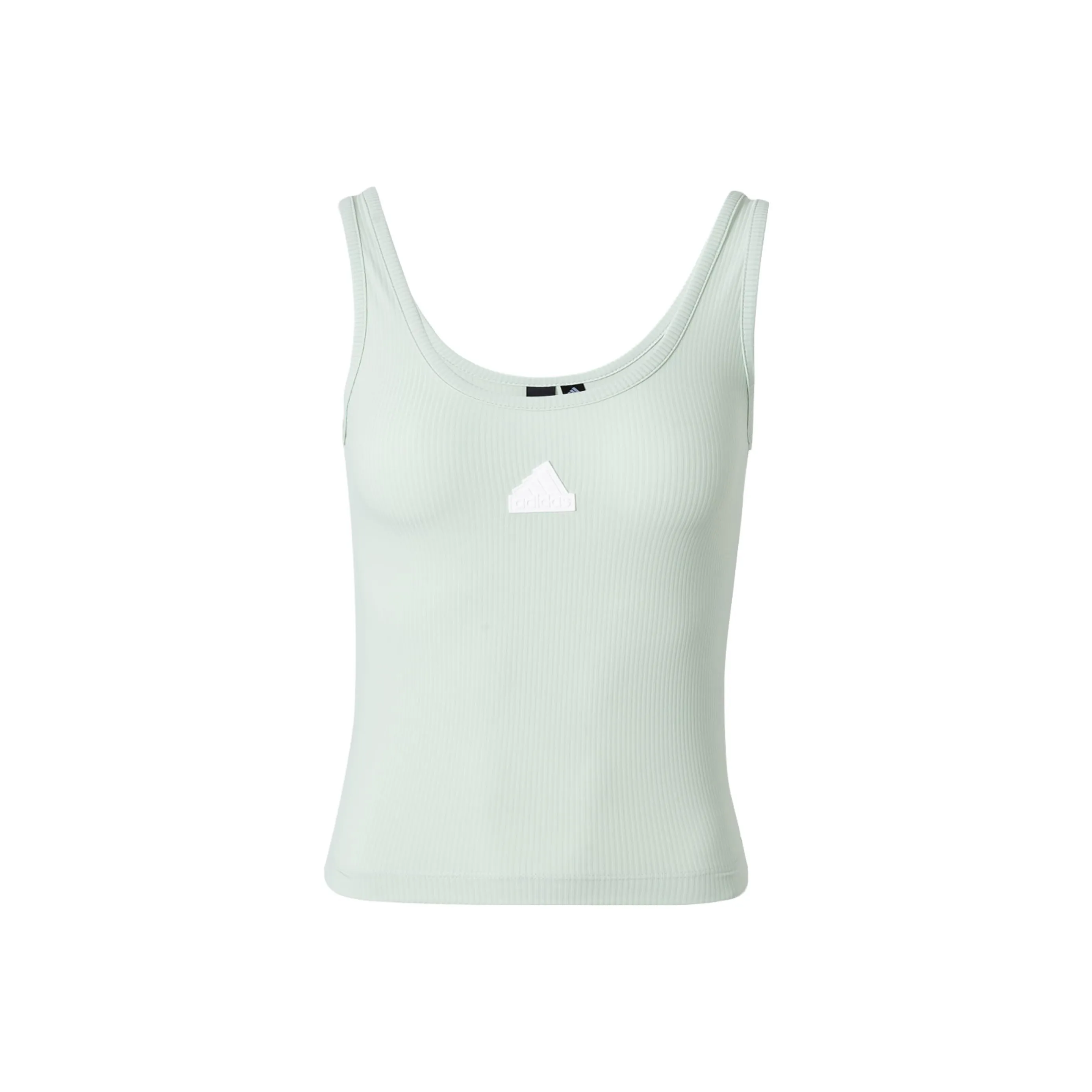 Adidas Sleeveless Sports Shirts Women's Linen Green