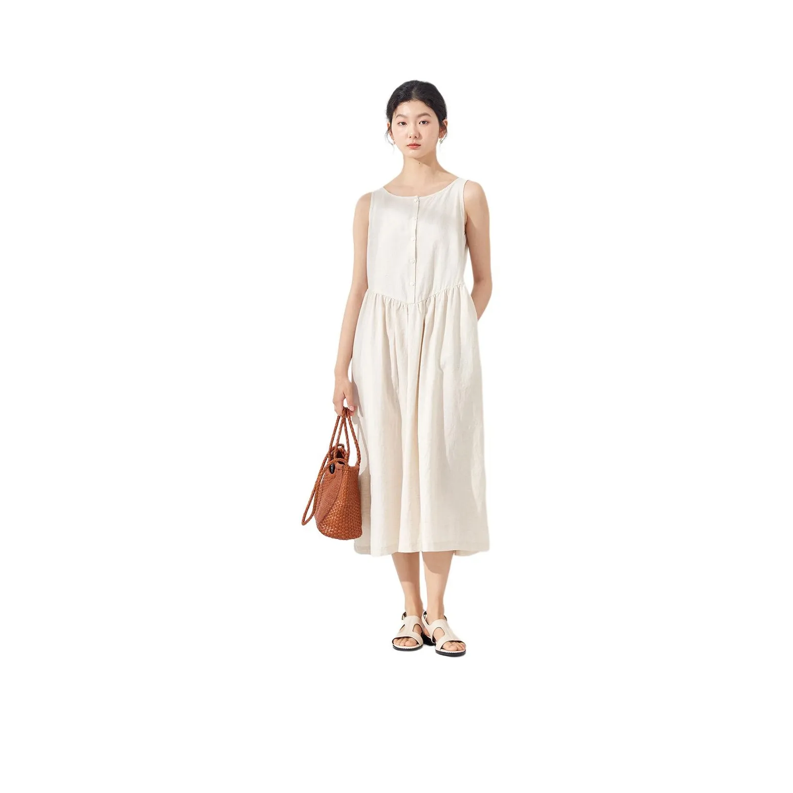 ZIMO Женские Платья без рукавов