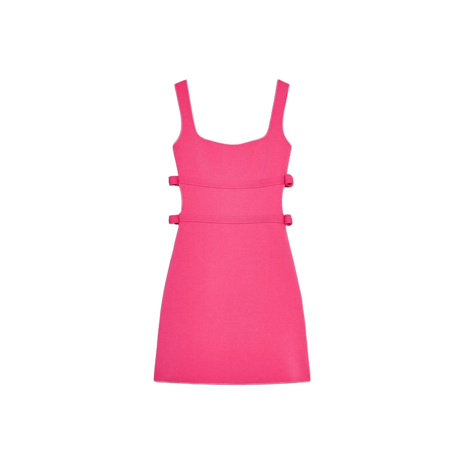 ZARA Sleeveless Dress Women's Dark Purple Red