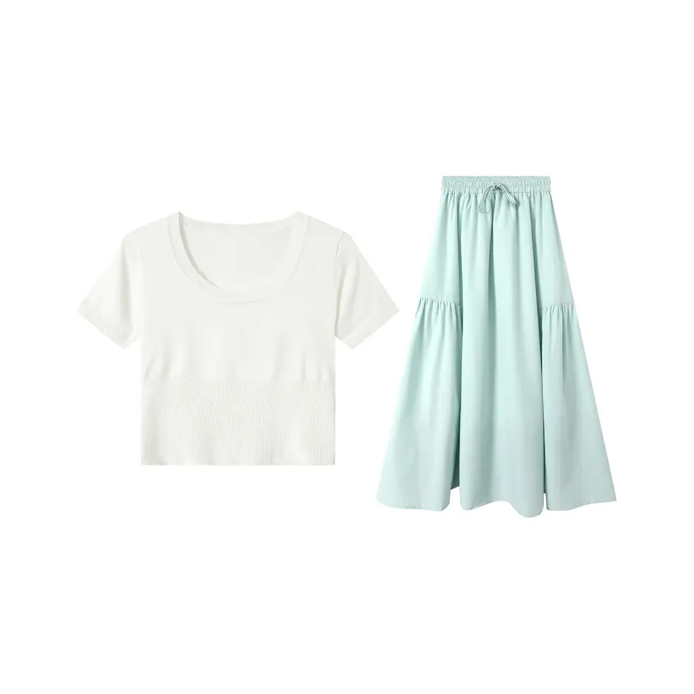 ZUKIZUKI Комплект с юбкой Женская Белая