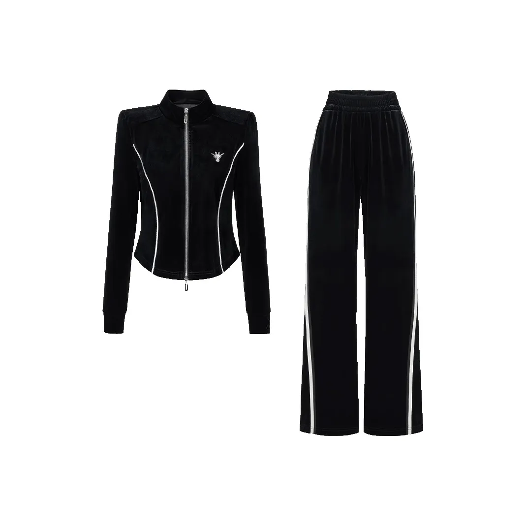 CHICHY CHICHY Size Sister Series Casual Suit Women's Black