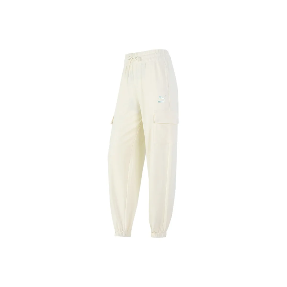PUMA Экрю Женские Спортивные Брюки