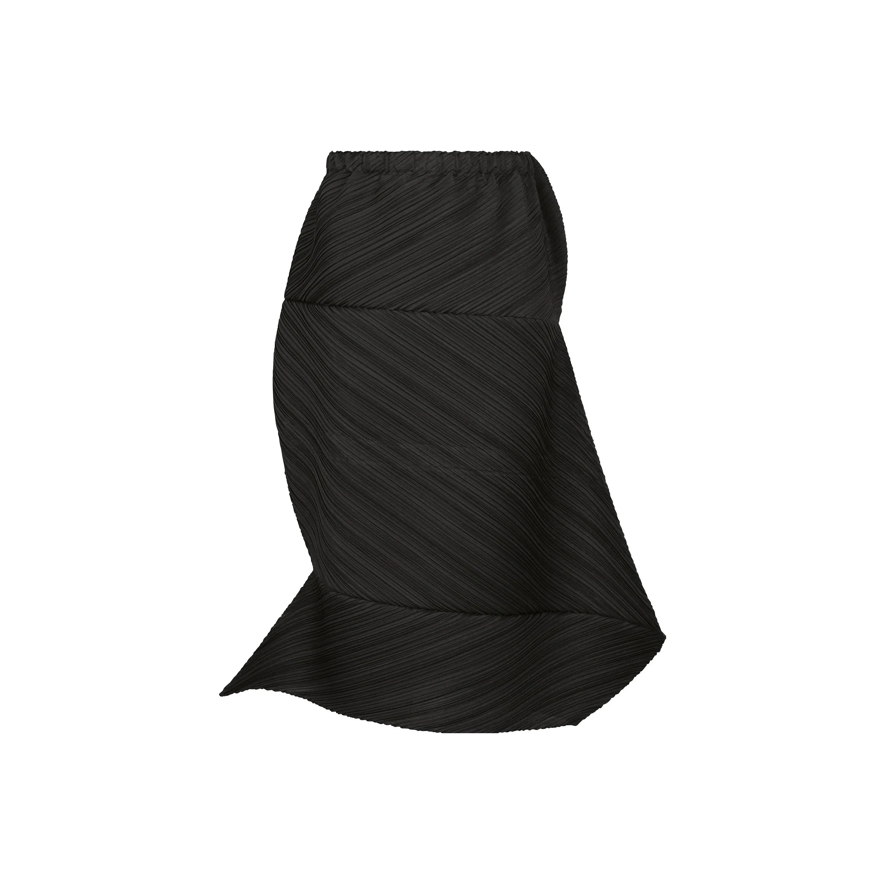 PLEATS PLEASE ISSEY MIYAKE Casual Long Skirts Women's Black