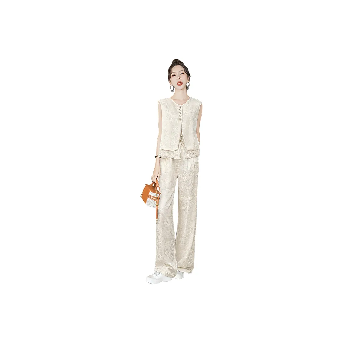 Cypress House Casual Suit Women's Apricot