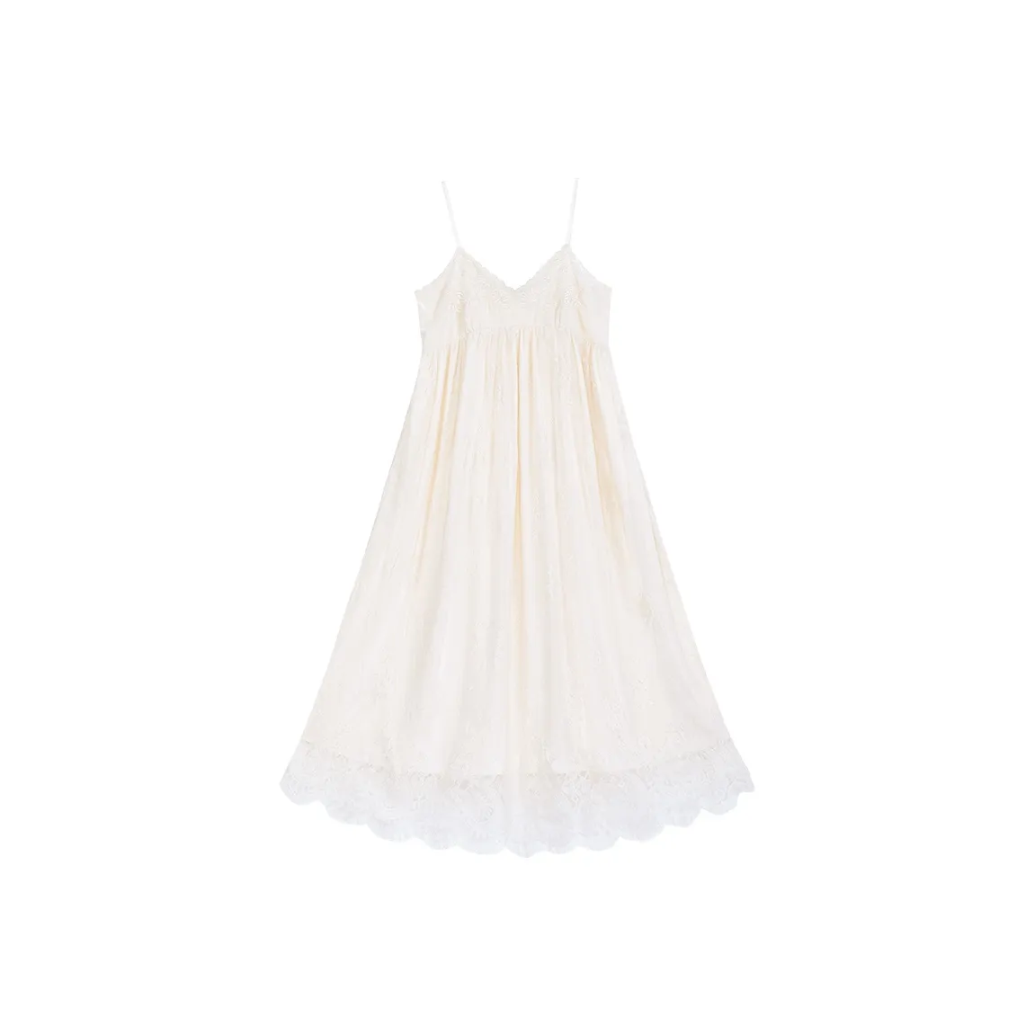 YICHENGFENGXU Юбка-платье Женское Экрю