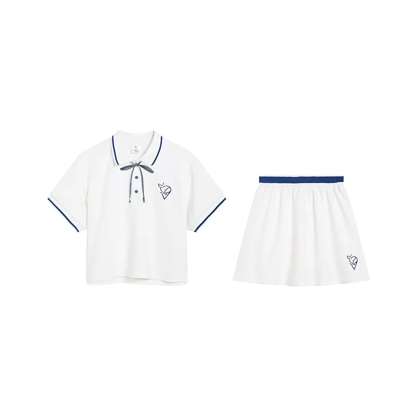 Ice cream and whale Женские комплекты с юбкой