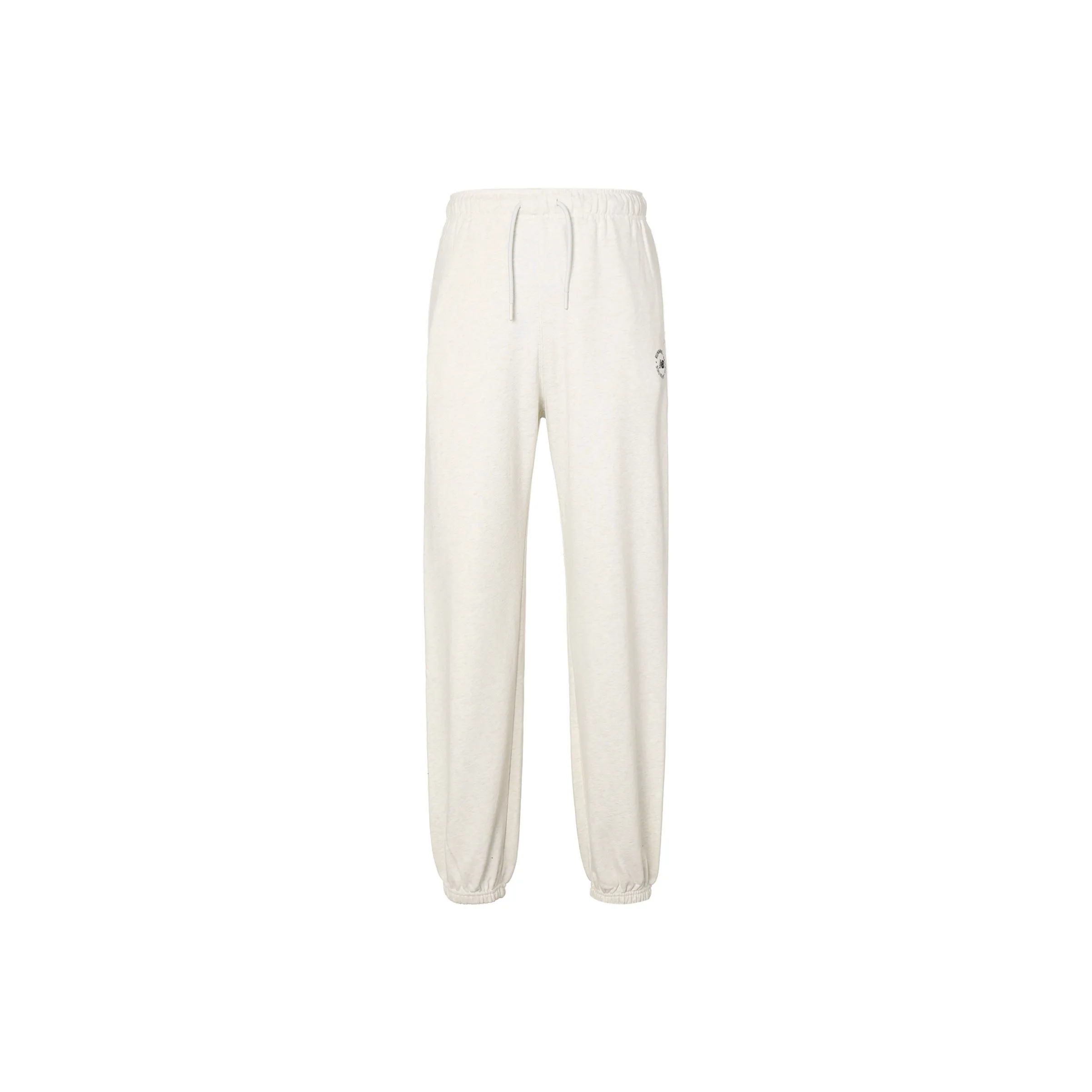New Balance Sports Long Pants Knitted Sweatpants Women's White