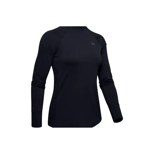 Under Armour Base 2,0 Черная женская одежда для фитнеса