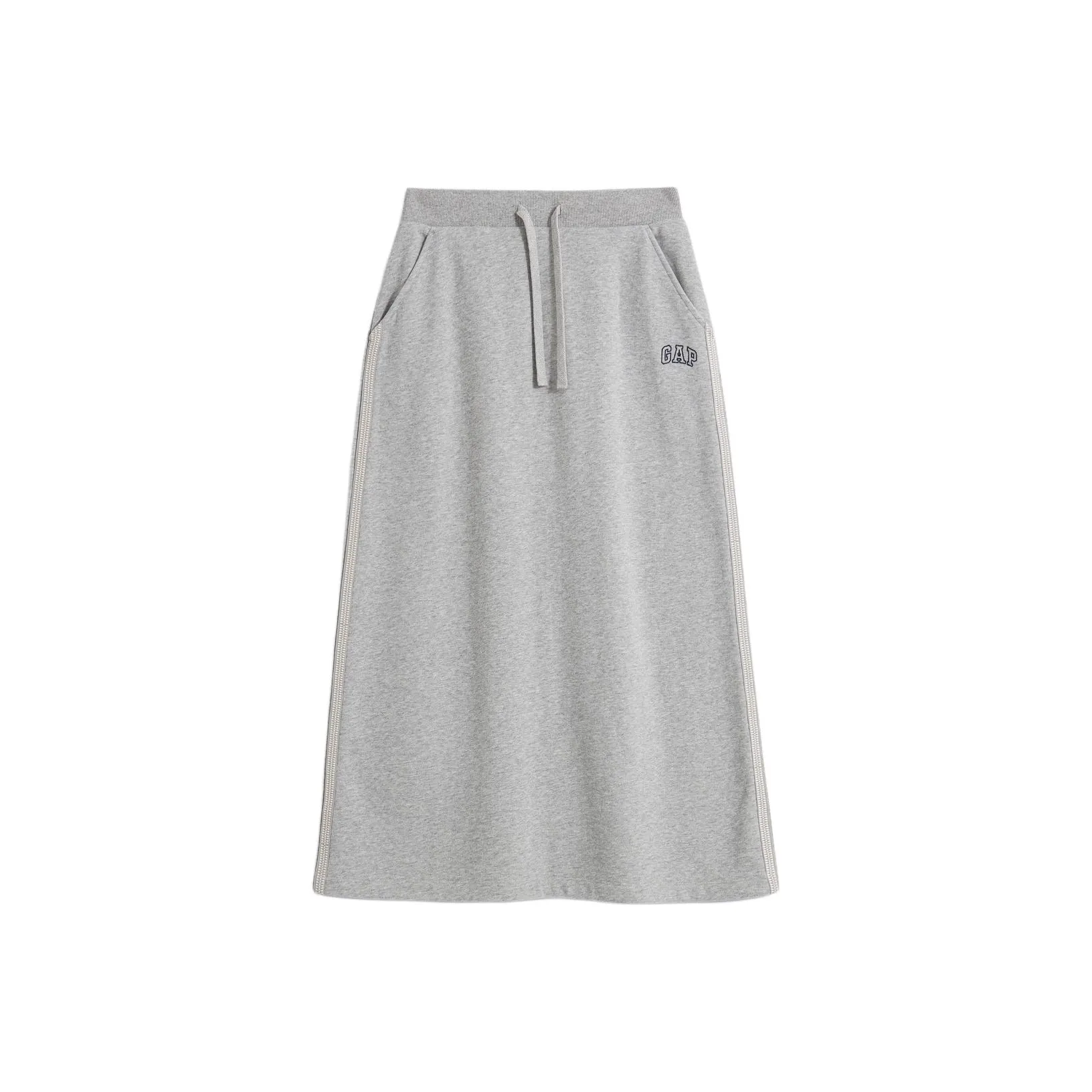 GAP 8ON8 Co Branded Модель Серый Женские Повседневные Длинные Юбки