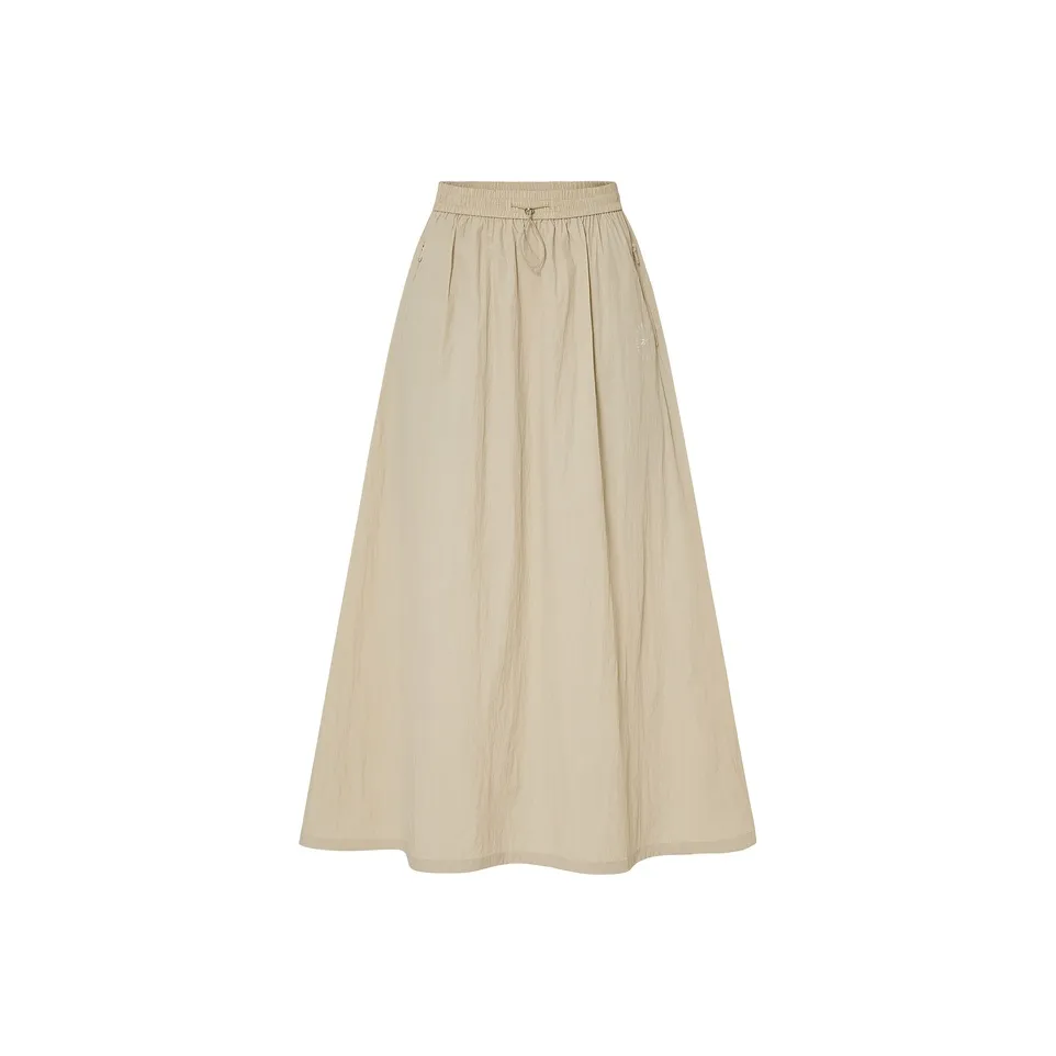 MOCO Casual Long Skirt Women's Sandy Shell