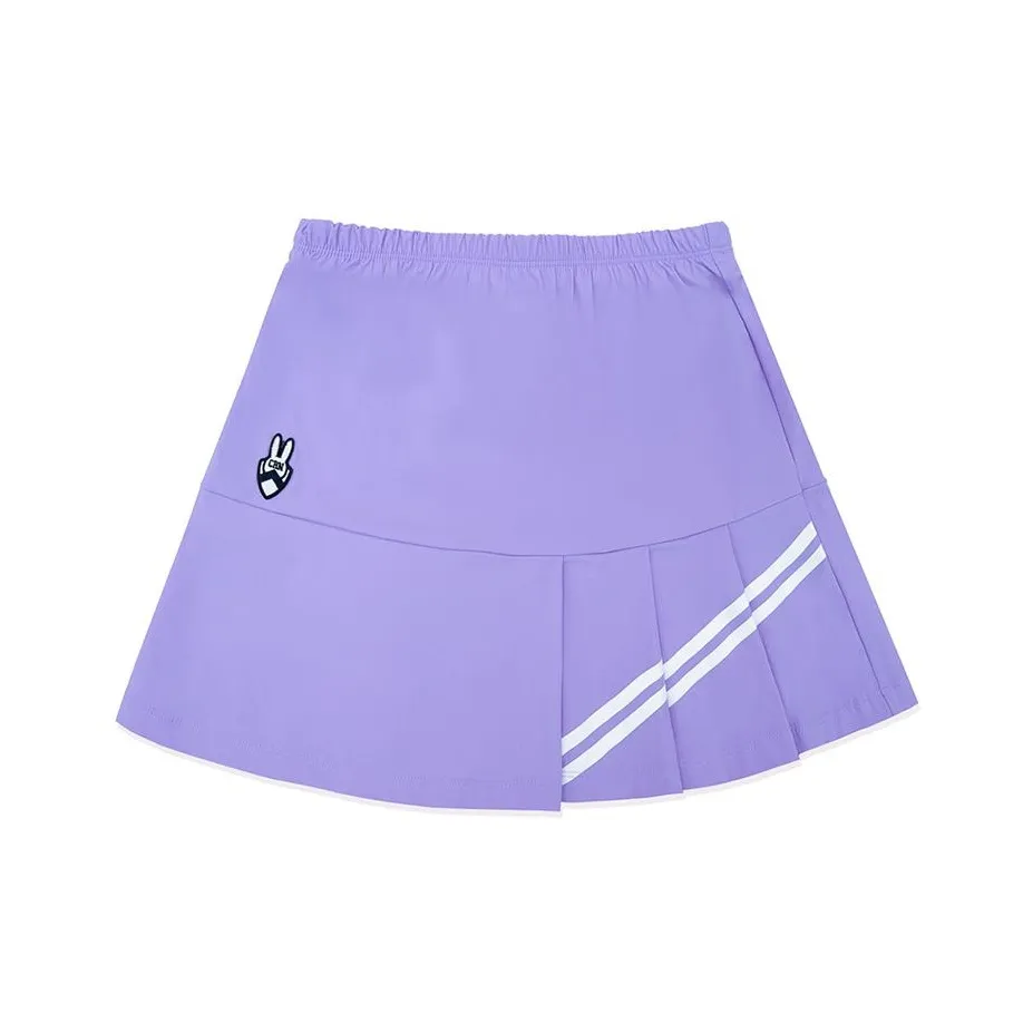 CORALIAN Casual Short Skirts Women's Purple