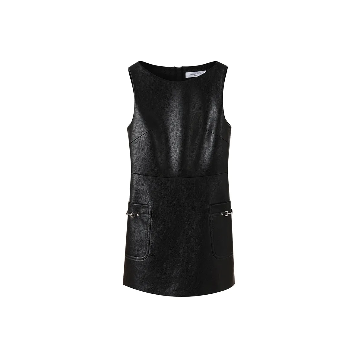 NancyCavally Без рукавов Платье Женское Черное