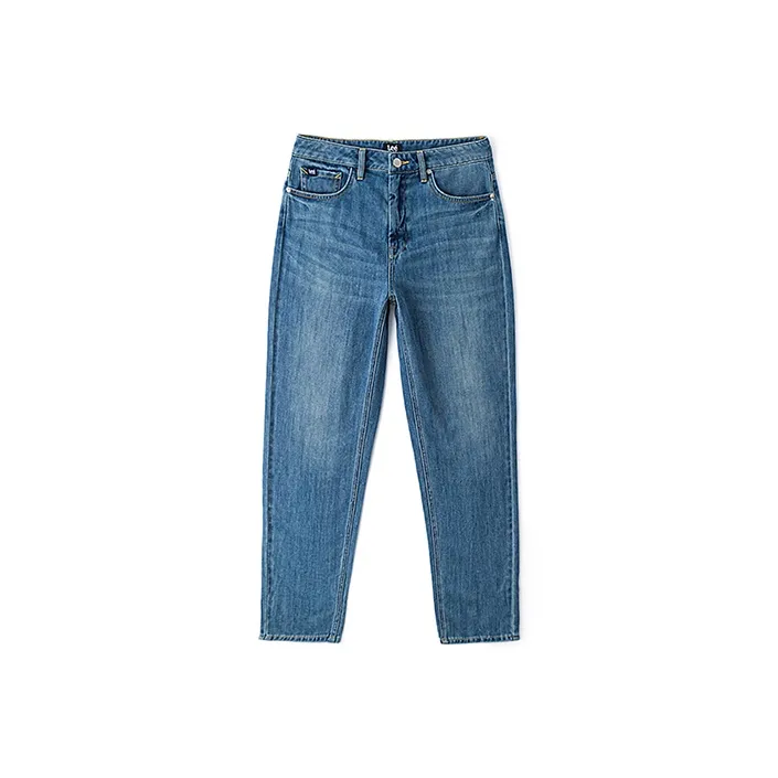 Lee Средне-голубые Женские Джинсы