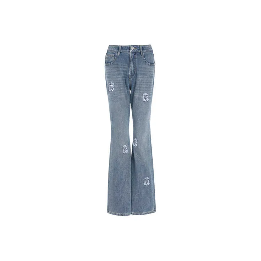 BESIONIA FW23 Джинсы Женские Blue