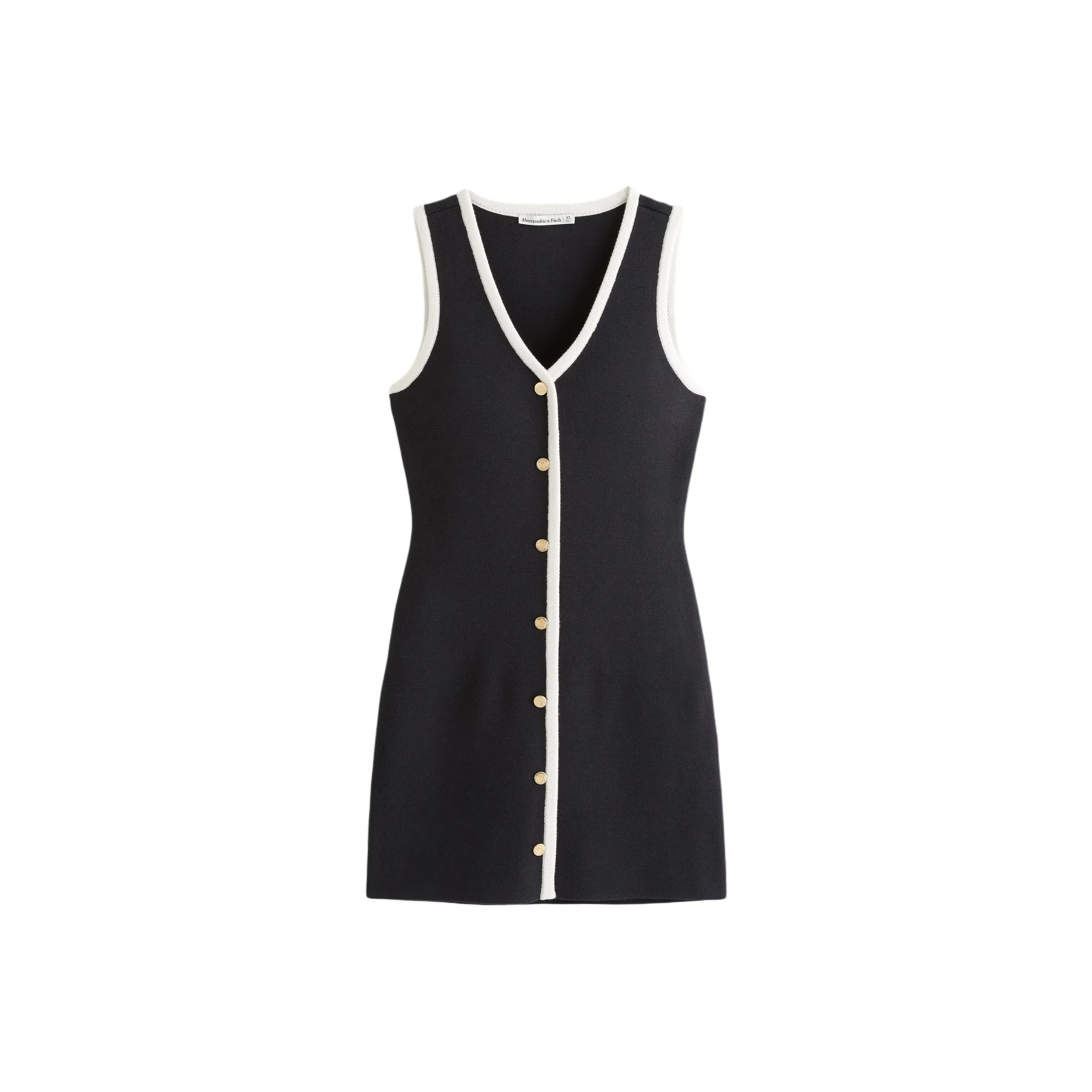 Abercrombie＆Fitch Sleeveless Dress Women's Black