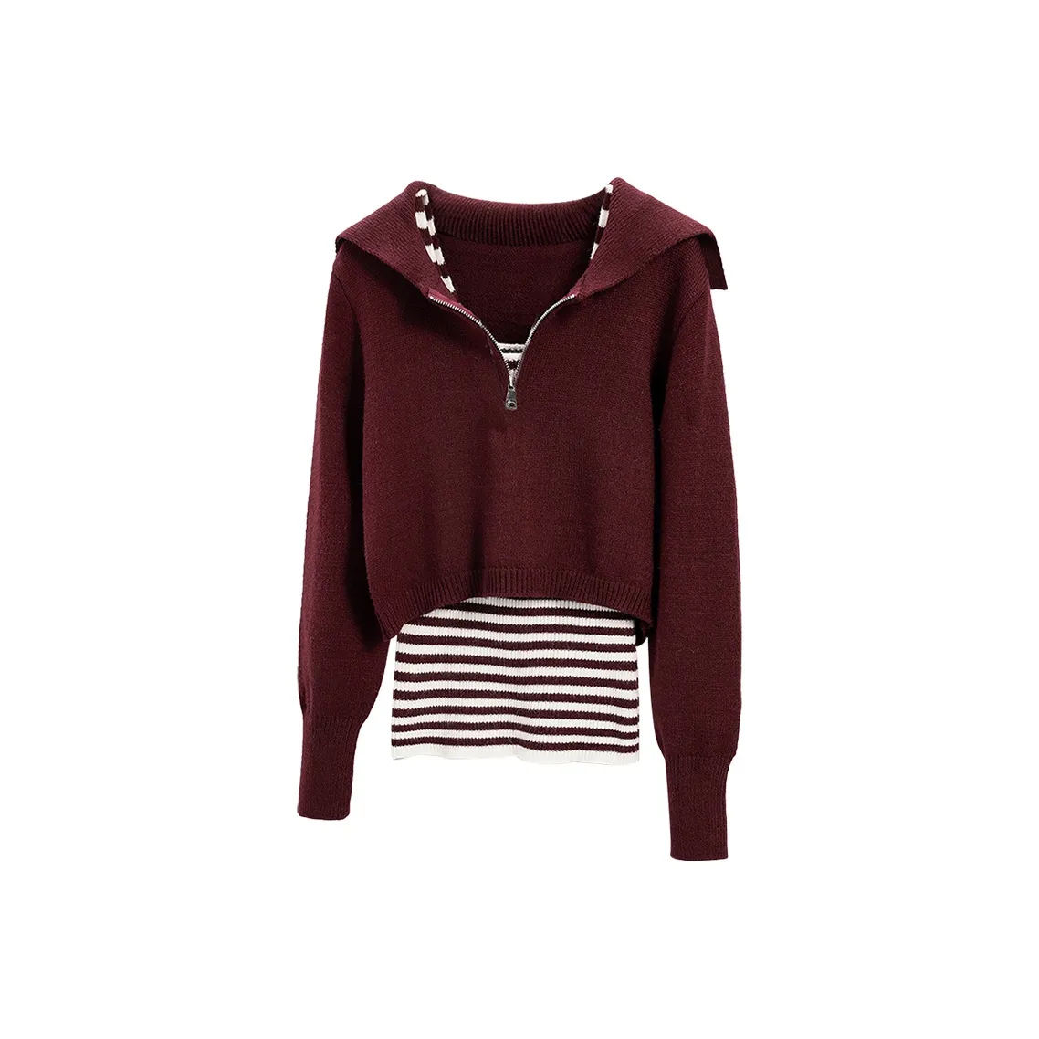 Cypress House Casual Suit Women's Burgundy