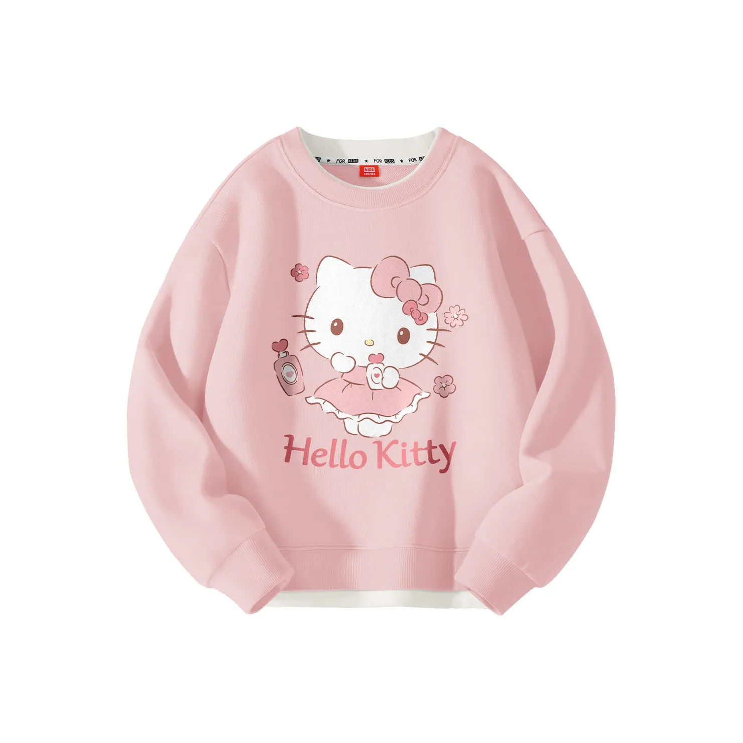 Хелло Китти Свитшот Tee Парфюм Лотосово-розовый Детский