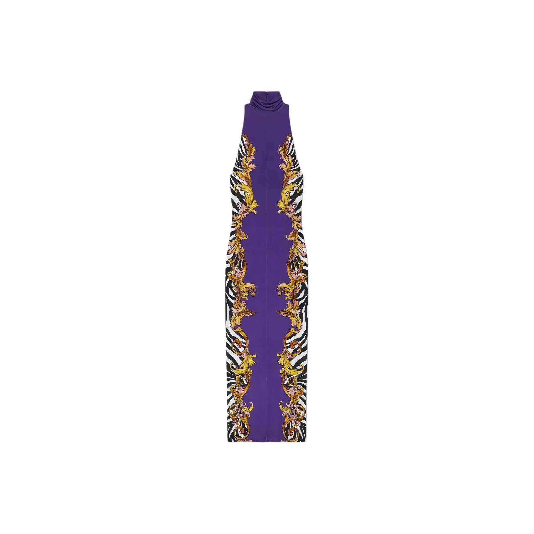 VERSACE JEANS COUTURE Sleeveless Dress Women's Purple