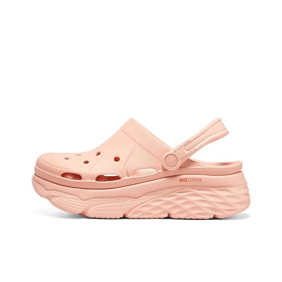Skechers Max Cushioning Monster Bubbles Clogs Women's Pink