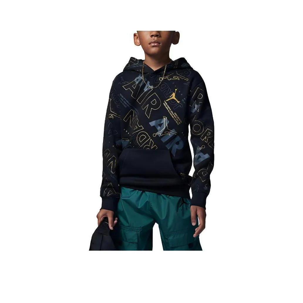 Джордан Черный Kids Свитшоты