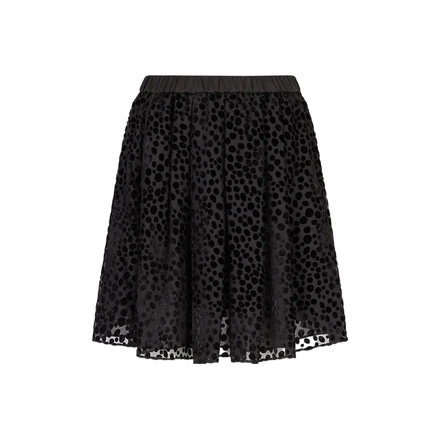 EMPORIO ARMANI FW22 Юбка средней длины (размер в длину) Женская Черная