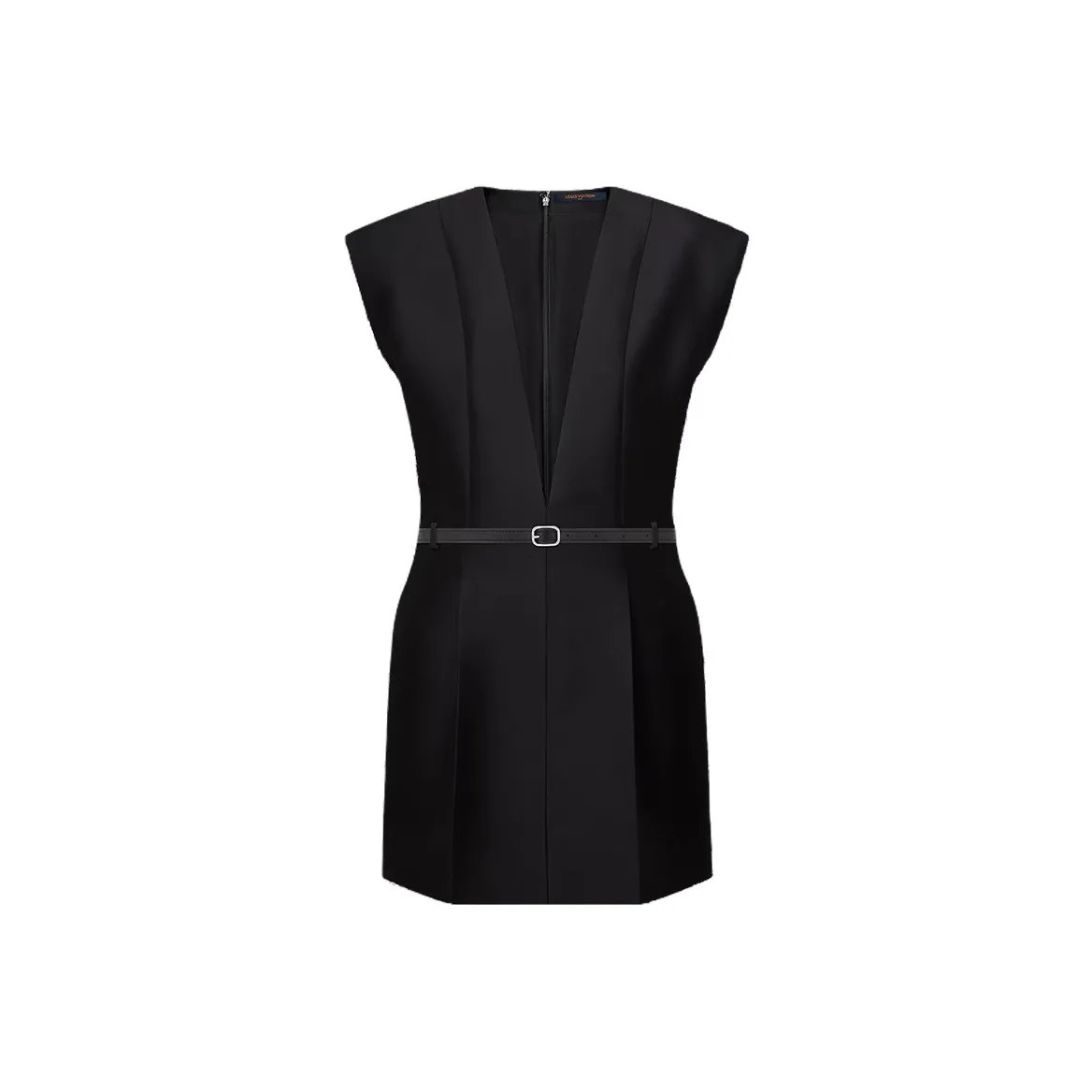 Lv V Neckline Fitted Dress