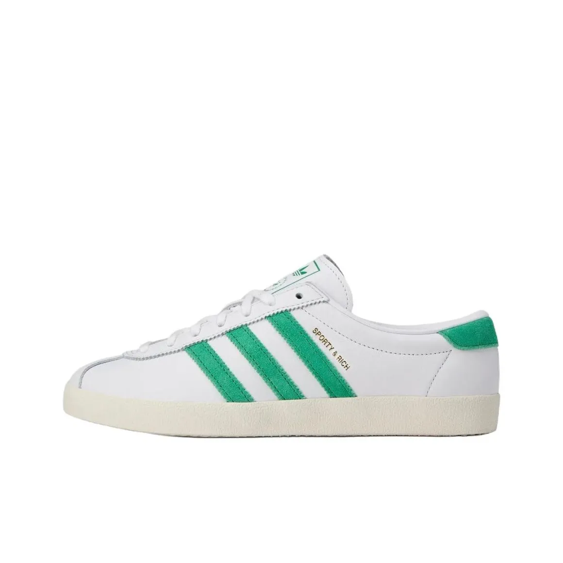 Adidas Blanc Sporty & Rich White Court Green Women's