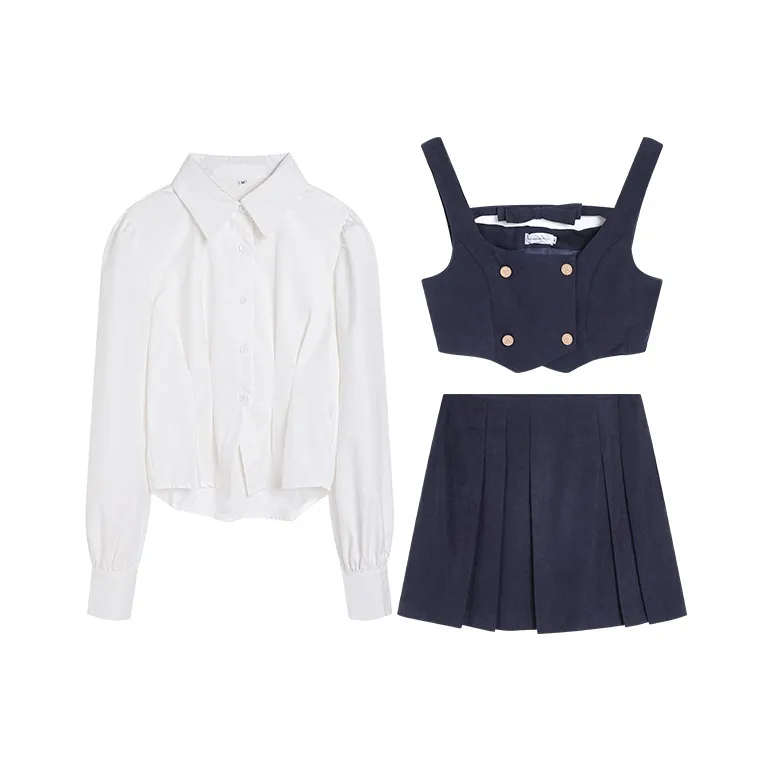 Ice cream and whale Женские комплекты с юбкой