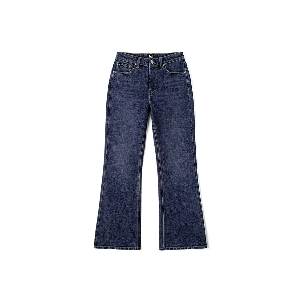 Lee совместный модель FW24 Джинсы Женские Темно-синий
