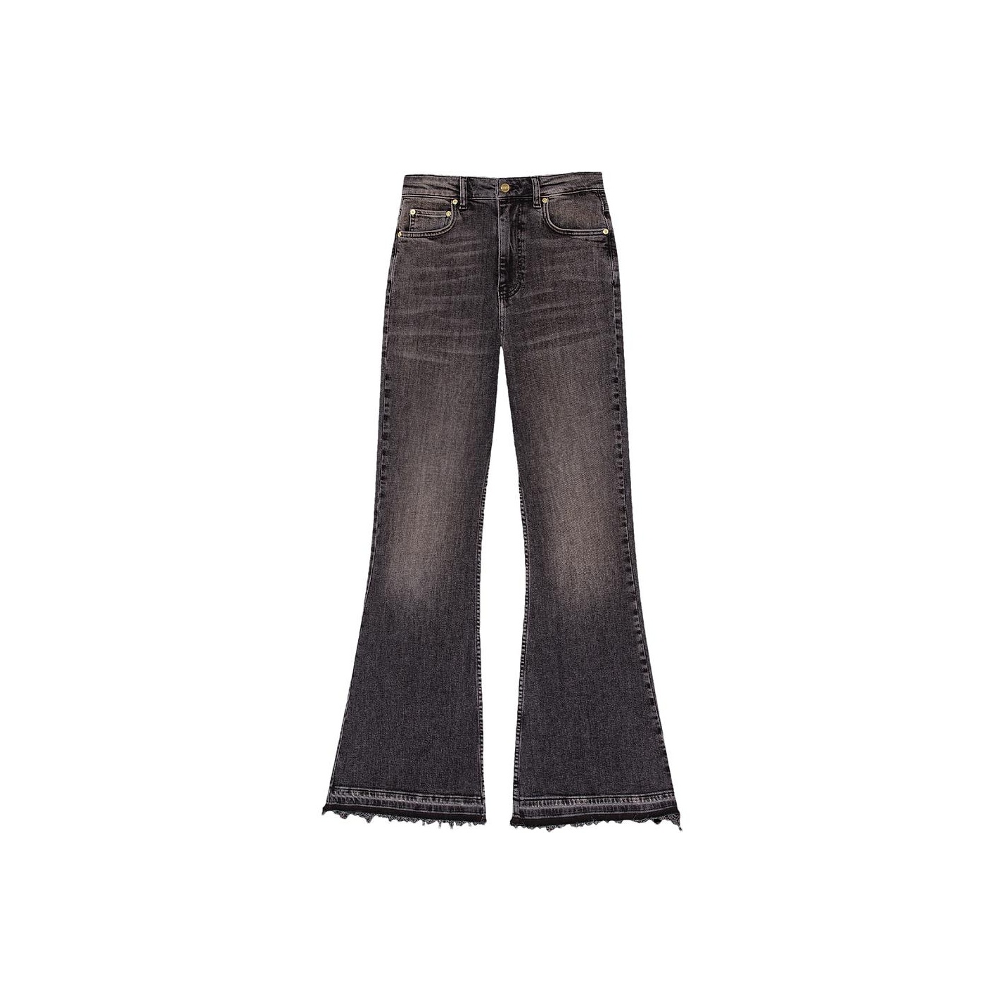 【PORTERNA】Pauling flared jeans The Wanderer Flare - Gracie | High Rise Flare in Gracie Wash