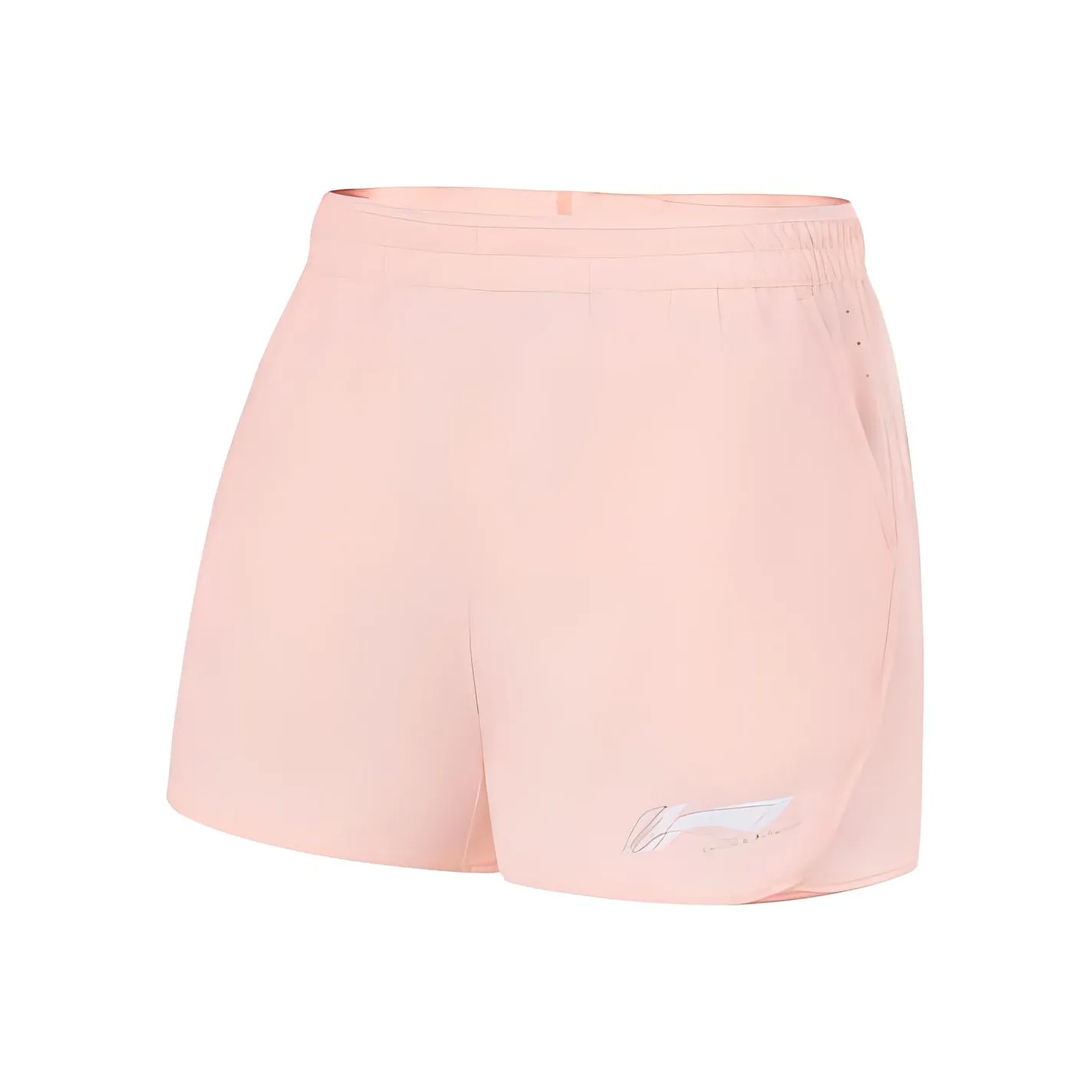 LINING Fitness series Светло-вишнево-розовый Женские спортивные шорты