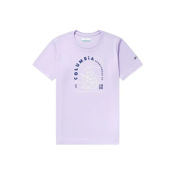 Columbia Фиолетовый Kids T-Рубашки